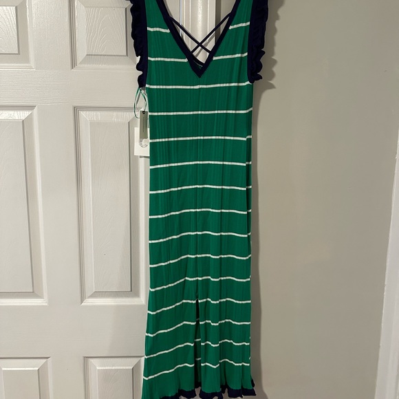 Daily Practice by Anthropologie Striped Knitted Midi Dress - Picture 5 of 5